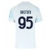 Inter Milan Alessandro Bastoni #95 Bortedrakt 2025-26 Korte ermer